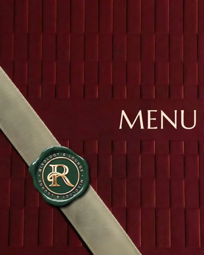 Menu Rever Lounge Cruise Thực Đơn (1)